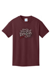 How to Train Your Dragon - Youth Cotton Tee - Maroon - PC54Y