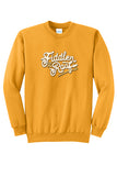 Fiddler - Adult Crewneck Sweatshirt - Gold - PC78