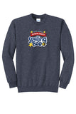 Spelling Bee - Adult Crewneck Sweatshirt - Heather Navy - PC78