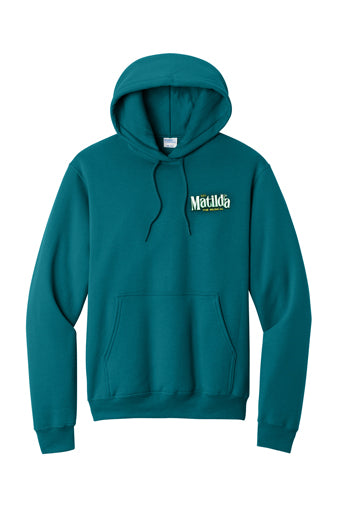 Matilda - Pullover Hoodie - Teal - PC78H