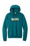 Matilda - Pullover Hoodie - Teal - PC78H