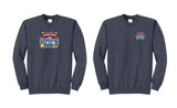Spelling Bee - Adult Crewneck Sweatshirt - Heather Navy - PC78
