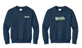 Matilda - Youth Crewneck Sweatshirt - Navy - PC78Y