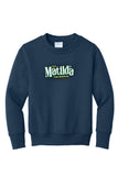 Matilda - Youth Crewneck Sweatshirt - Navy - PC78Y