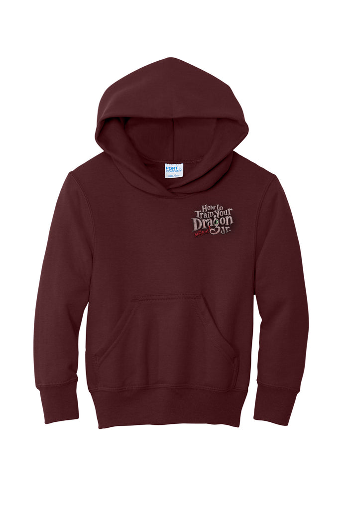 How to Train Your Dragon - Youth Pullover Hoodie - Maroon - PC78YH