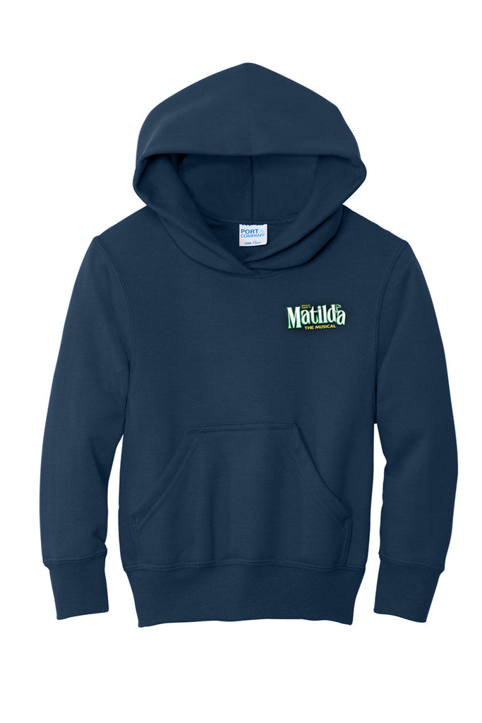 Matilda - Youth Pullover Hoodie - Navy - PC78YH