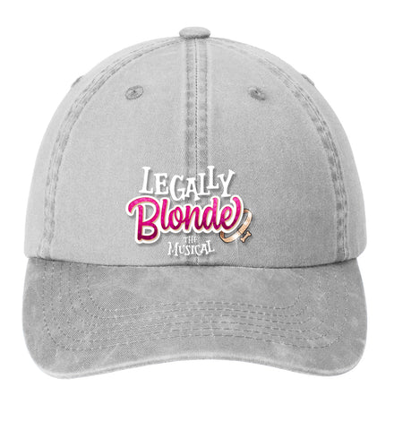 LEGALLY BLONDE - Garment Washed Cap - Chrome - PWU