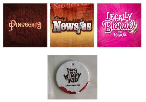Logo Merchandise - Round Ornament - 58th Season