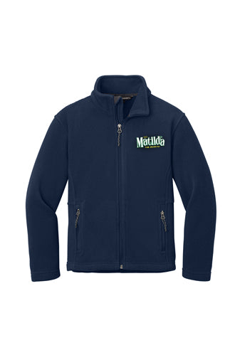 Matilda - Youth Fleece Jacket - True Navy - Y217